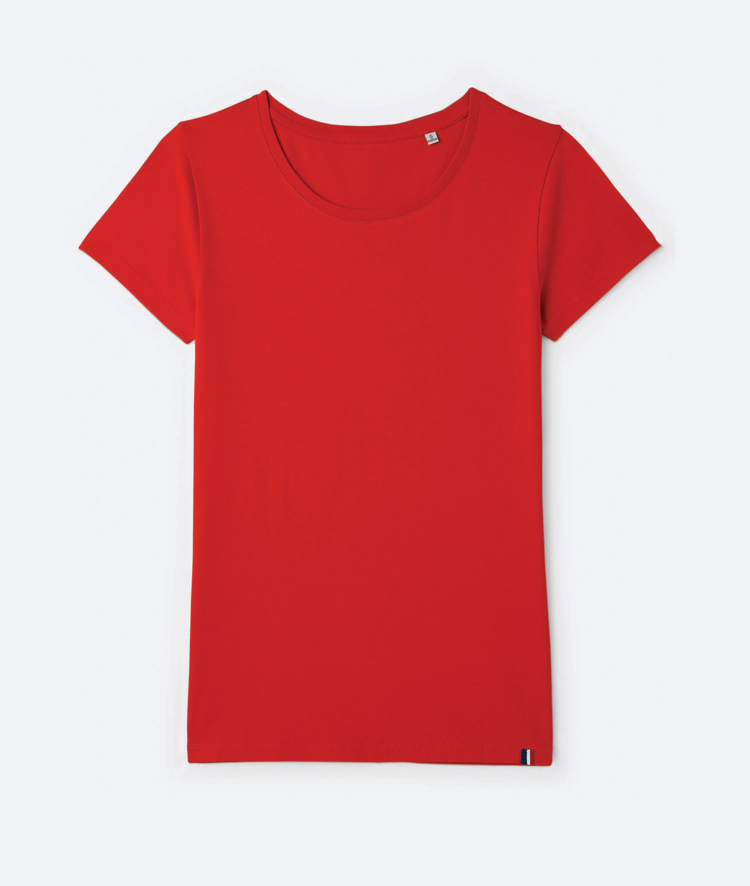T Shirt Made In France Femme Lola Sols - Rouge
