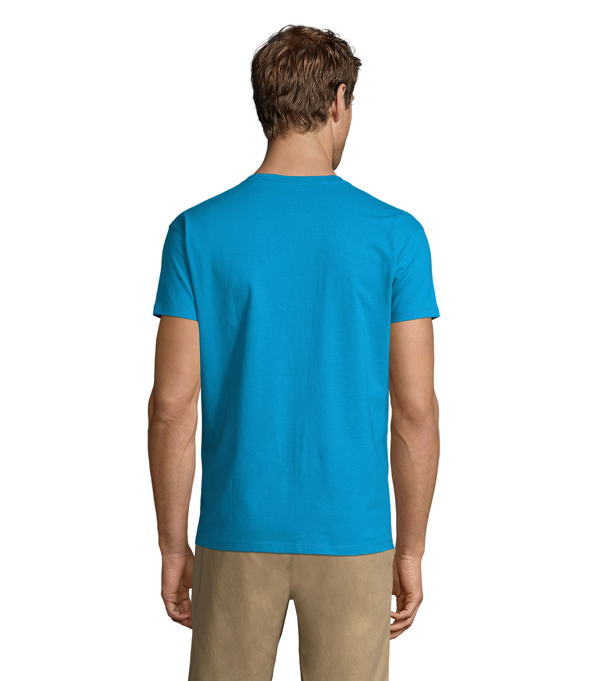 T Shirt homme manches courtes Impérial - Aqua