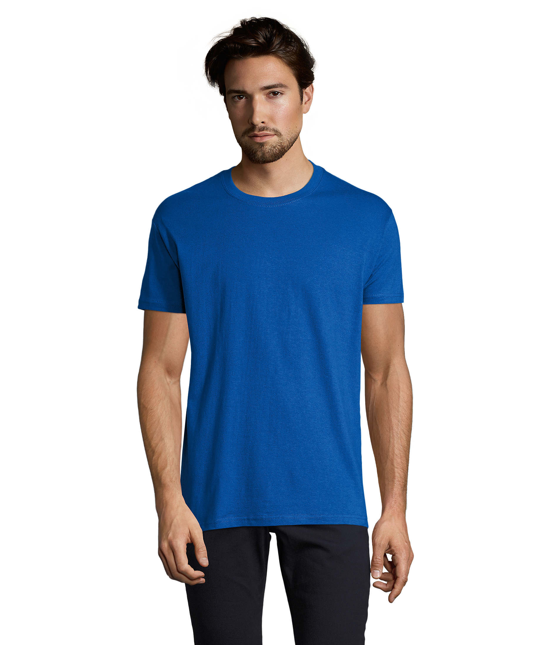 T Shirt homme manches courtes Impérial - Royal face T Shirt homme manches courtes Impérial - Royal