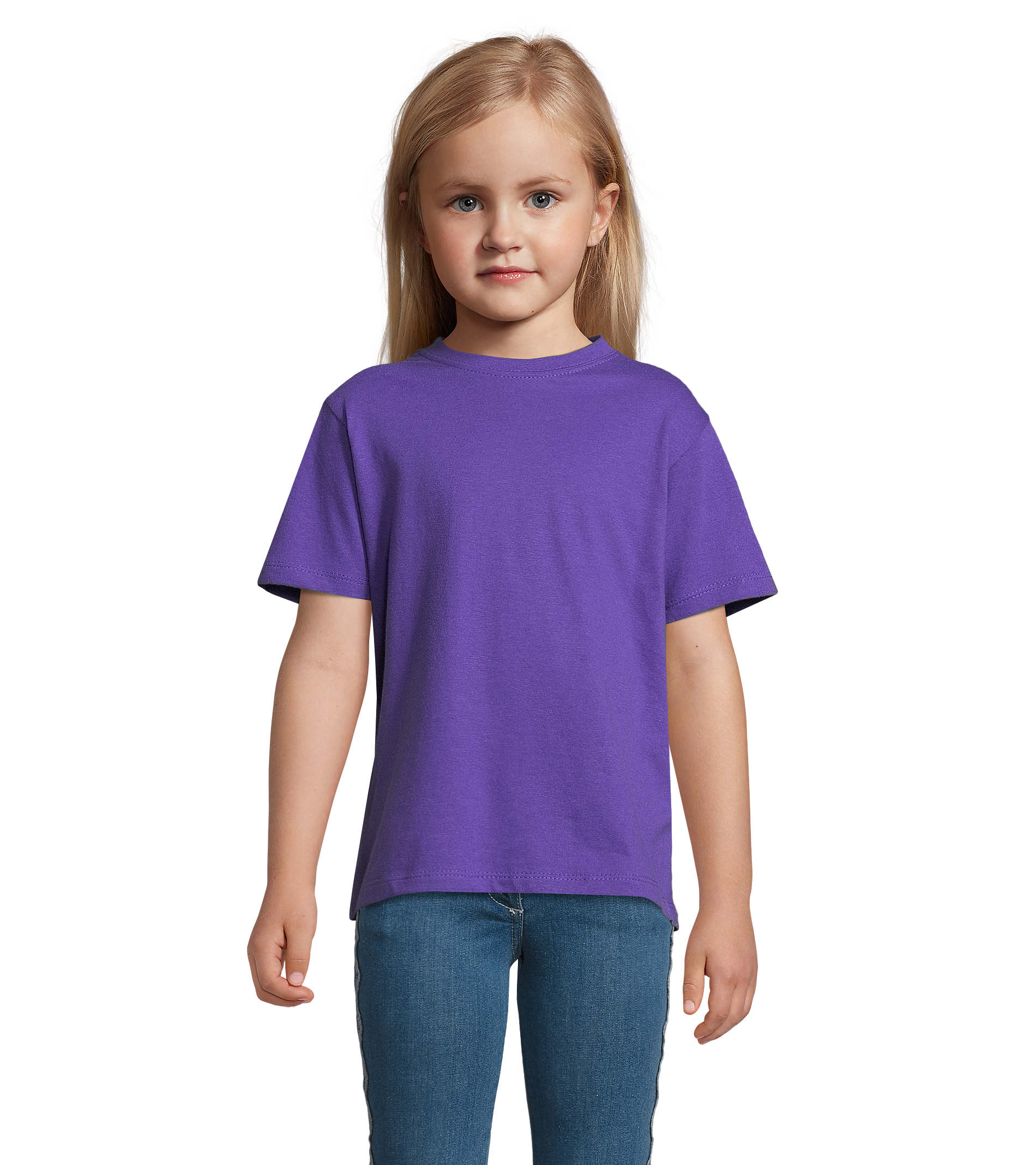 T Shirt manches courtes enfant Regent - violet foncé 1 T Shirt manches courtes enfant Regent -