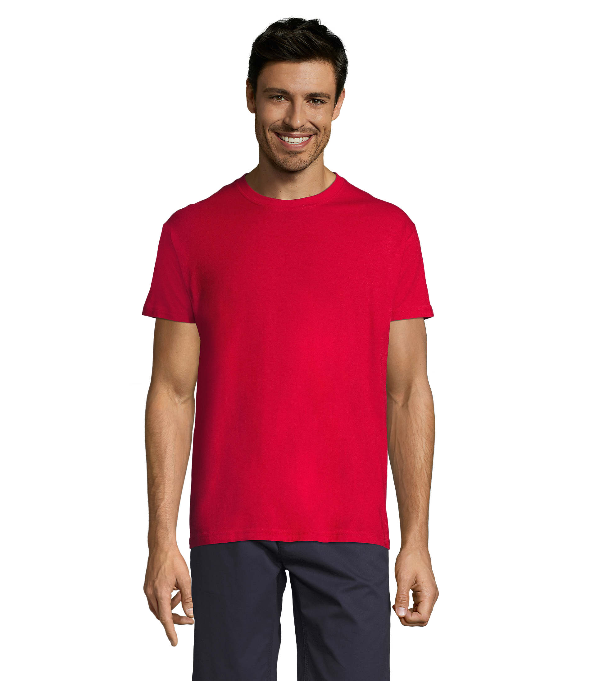 T Shirt manches courtes homme Régent - Rouge