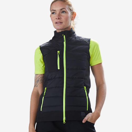 Bodywarmer JN1821 Technique en RPET Femme James & Nicholson