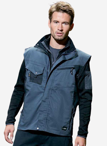 Bodywarmer Workwear sans Manches Mixte JN822 James & Nicholson