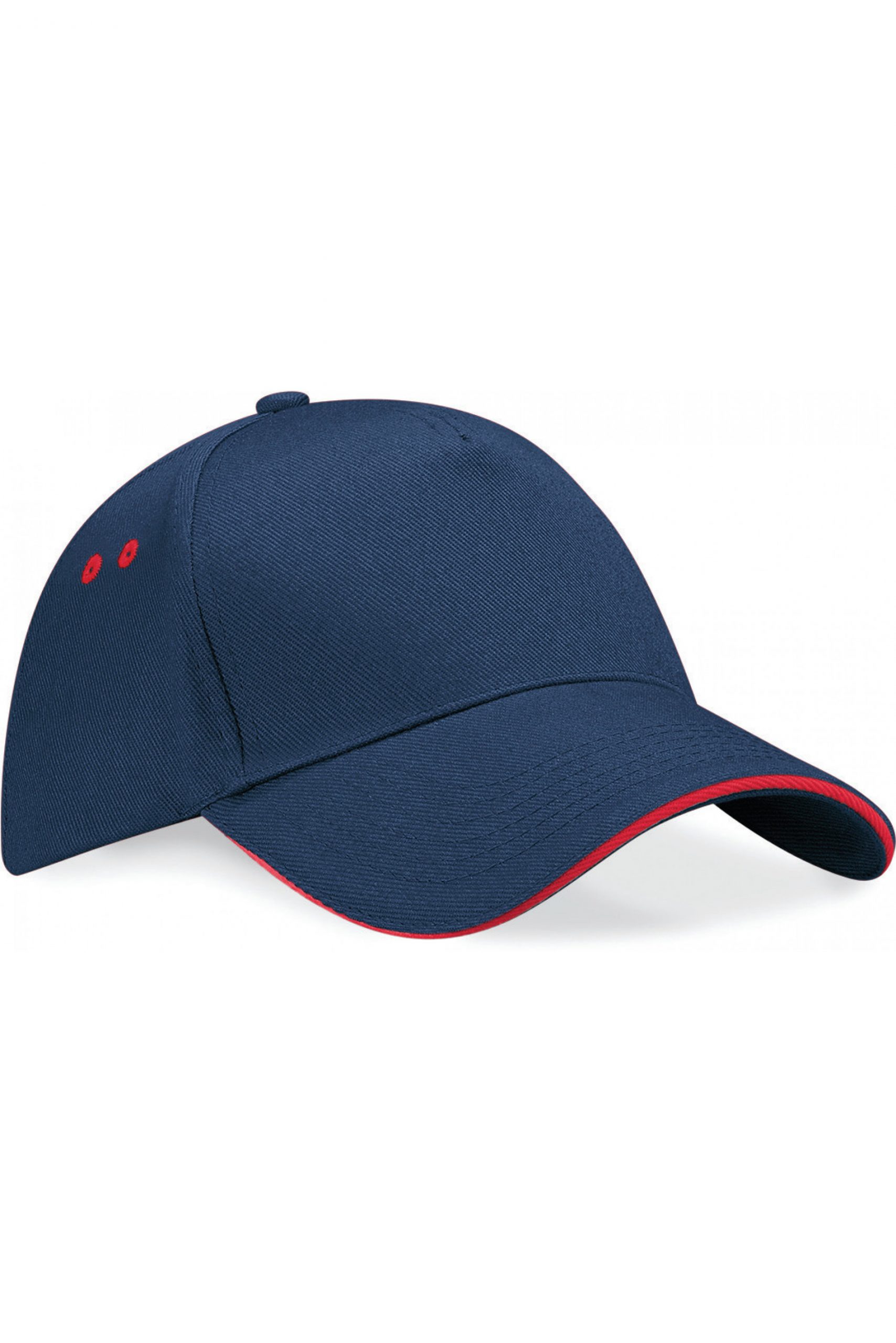 Casquette toptex b15C - French navy et classic red casquettes personnalisées b15C