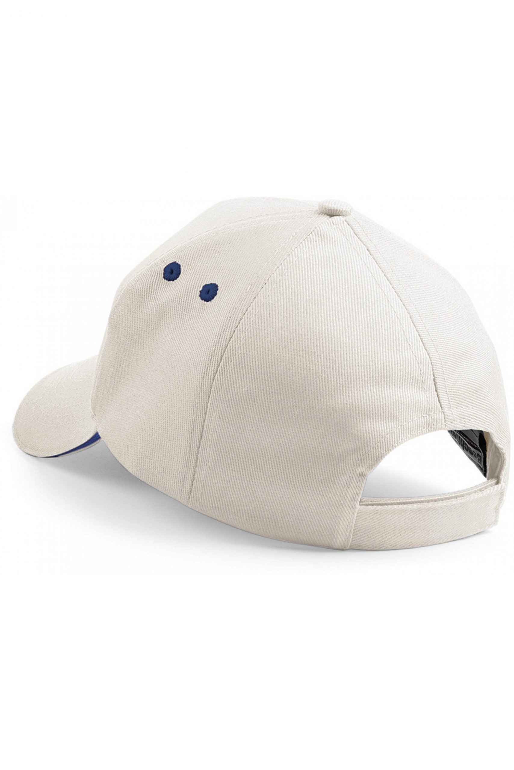 Casquette toptex b15C - Putty et French Navy 2 casquettes personnalisées b15C