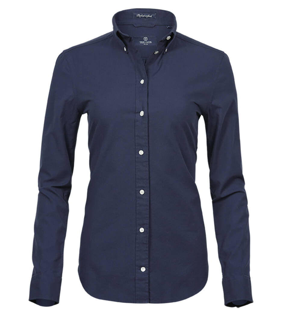 Chemise Perfect Oxford Femme TJ4001 Tee Jays - navy Chemise Perfect Oxford Femme TJ4001 Tee Jays