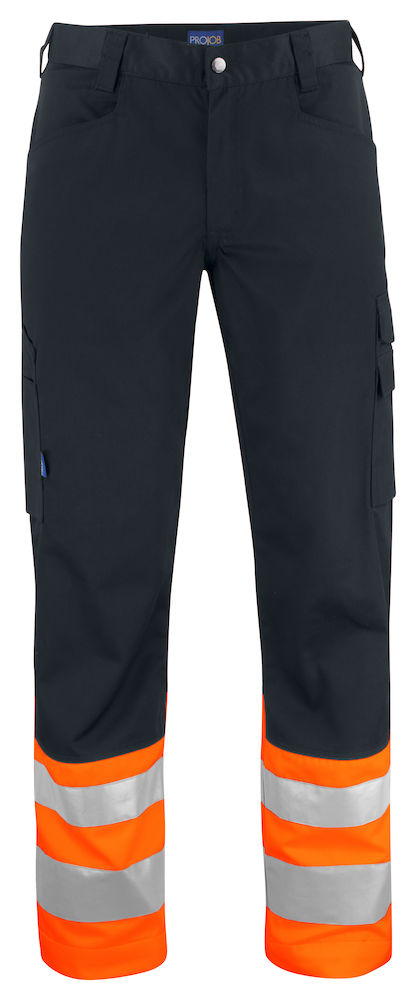 Pantalon Mixte 6533 ProJob - Orange et Noir 1 Pantalon Mixte 6533 ProJob