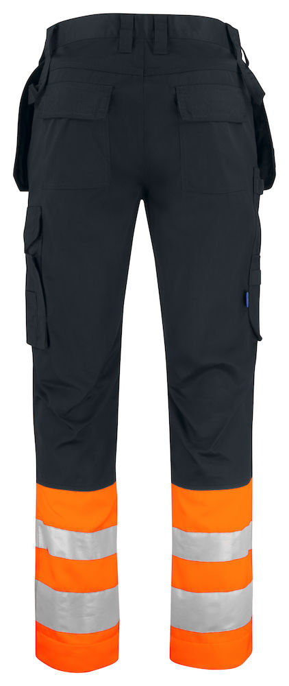Pantalon Mixte 6534 ProJob - Orange et Noir 2 Pantalon Mixte 6534 ProJob