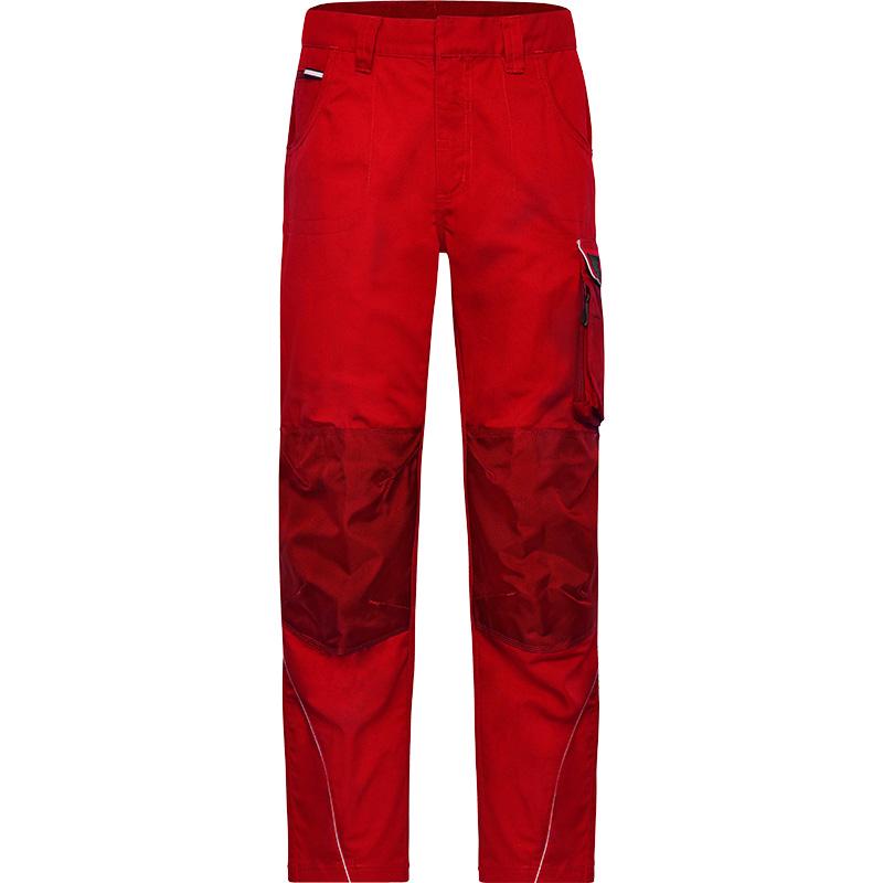 Pantalong Workwear - JN878 - Rouge Pantalon Workwear Mixte JN878 James & Nicholson