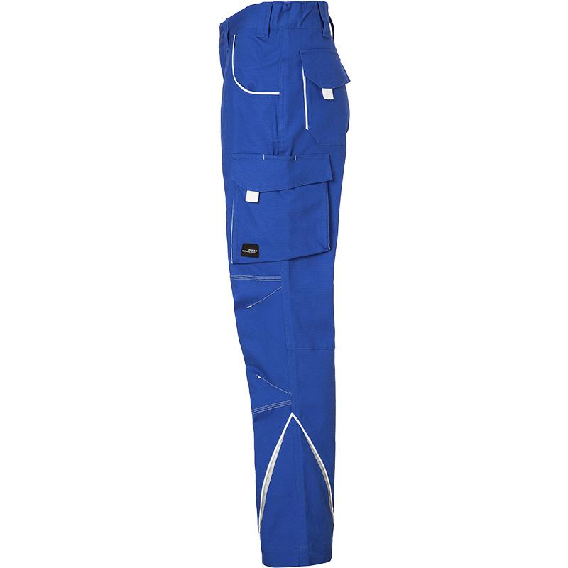 Pantalong workwear - JN847 - Royal et Blanc 3 Pantalon Workwear Mixte JN847 James & Nicholson