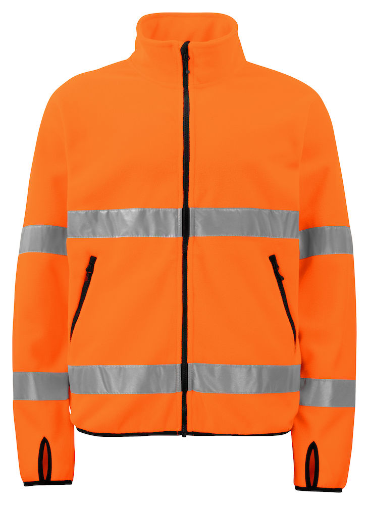 Veste Polaire Mixte 6327 ProJob - Orange et Noir 1 Veste Polaire Mixte 6327 ProJob