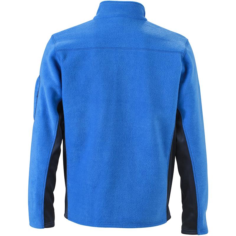 Veste Polaire Workwear Homme JN842 James & Nicholson - Royal et Marine 2 Veste Polaire Workwear Homme JN842 James & Nicholson