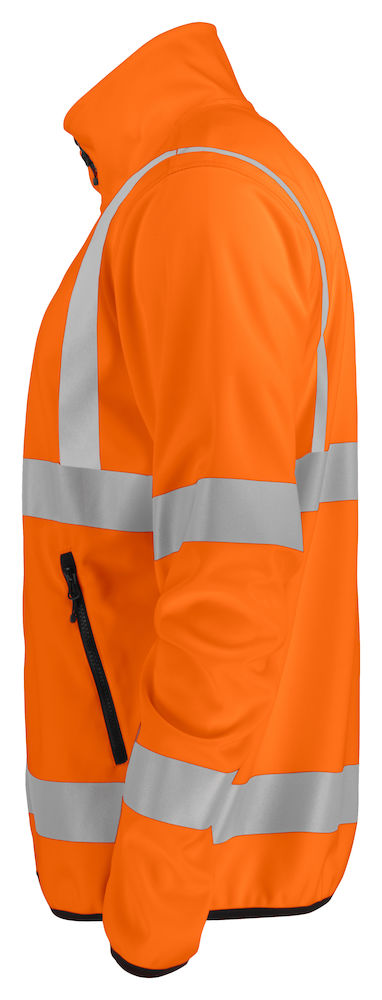 Veste Softshell Mixte 6105 ProJob - Orange et Noir 3 Veste Softshell Mixte 6105 ProJob