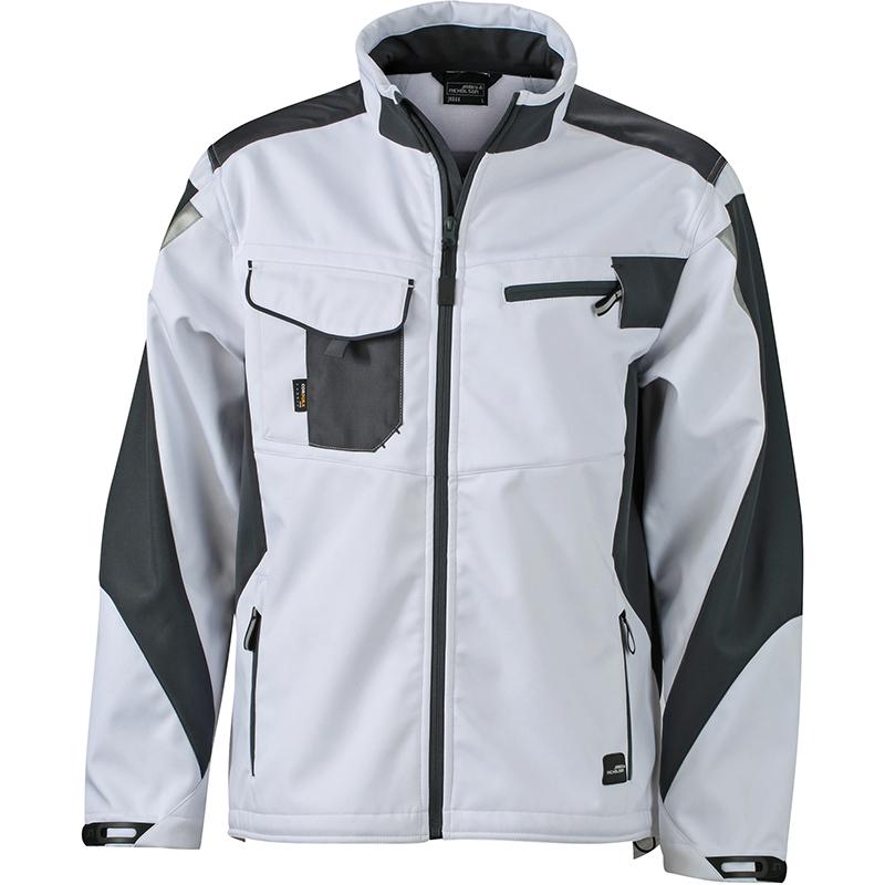 Veste Solftshell Workwear Mixte JN844 James & Nicholson