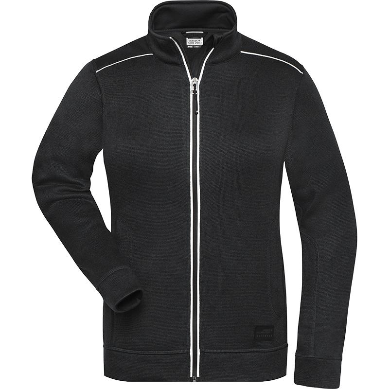 Veste polaire femme - JN897 - Noir Veste Polaire Workwear Femme JN897 James & Nicholson