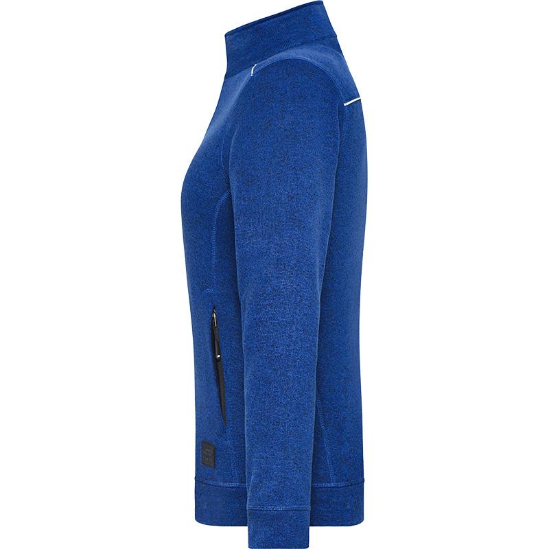 Veste polaire femme - JN897 - Royal foncé mélange marine 3 Veste Polaire Workwear Femme JN897 James & Nicholson