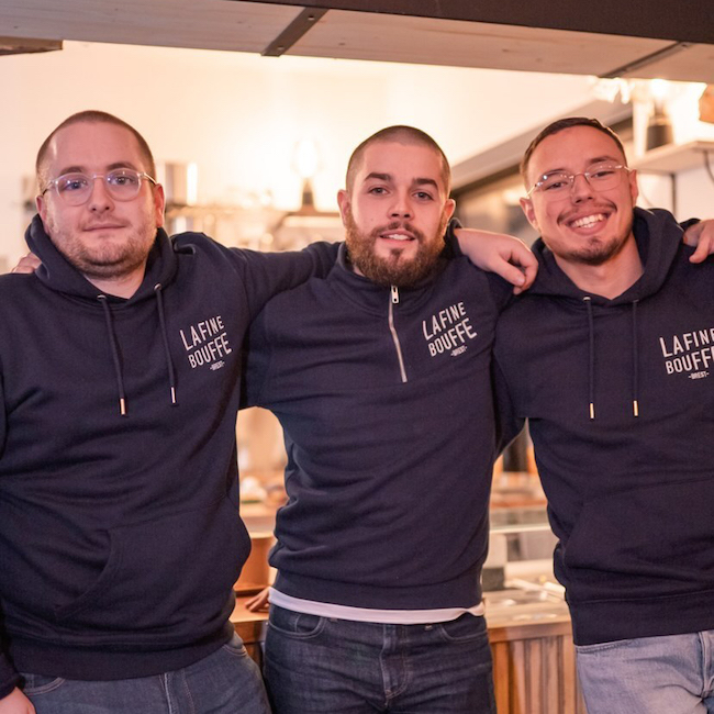 La Fine Bouffe - Sweats bio broderie