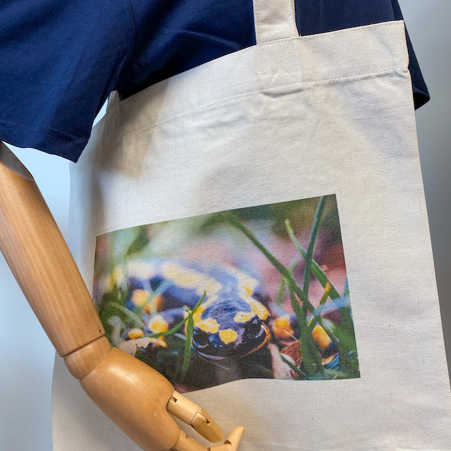 Tote bag bio impression numérique pour le photographe SARPIC