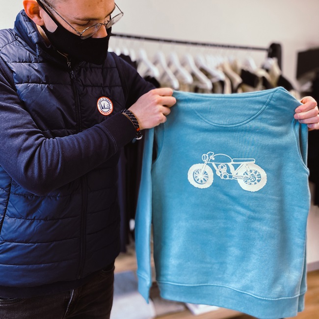 Coast Barn - Sweat sérigraphie