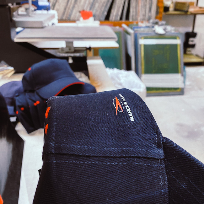 Mascus Industrie - Casquette personnalisée en transfert - Flocage