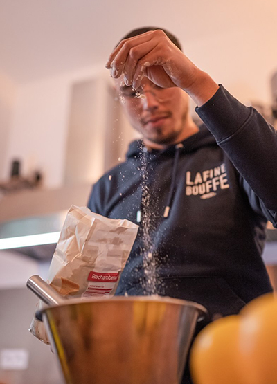 Le Restaurant La Fine Bouffe - sweat brodé