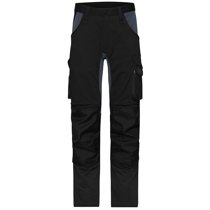Pantalon_Workwear_Unisex_noir_Devant_JN1812