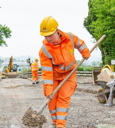 Constructeur de route