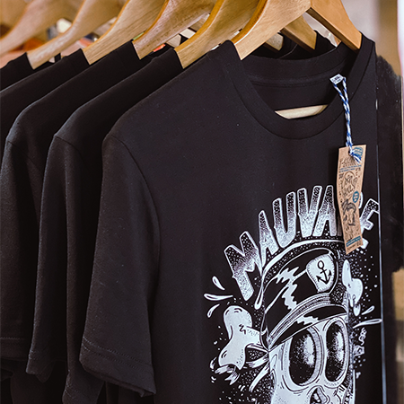 Elise Olivier, collection de tshirts marins
