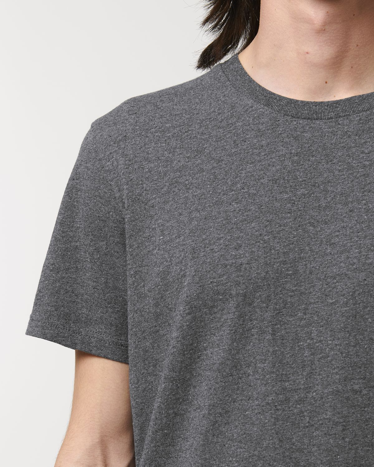 TShirt Recyclé Re Creator mixte Stanley Stella - Re-Black
