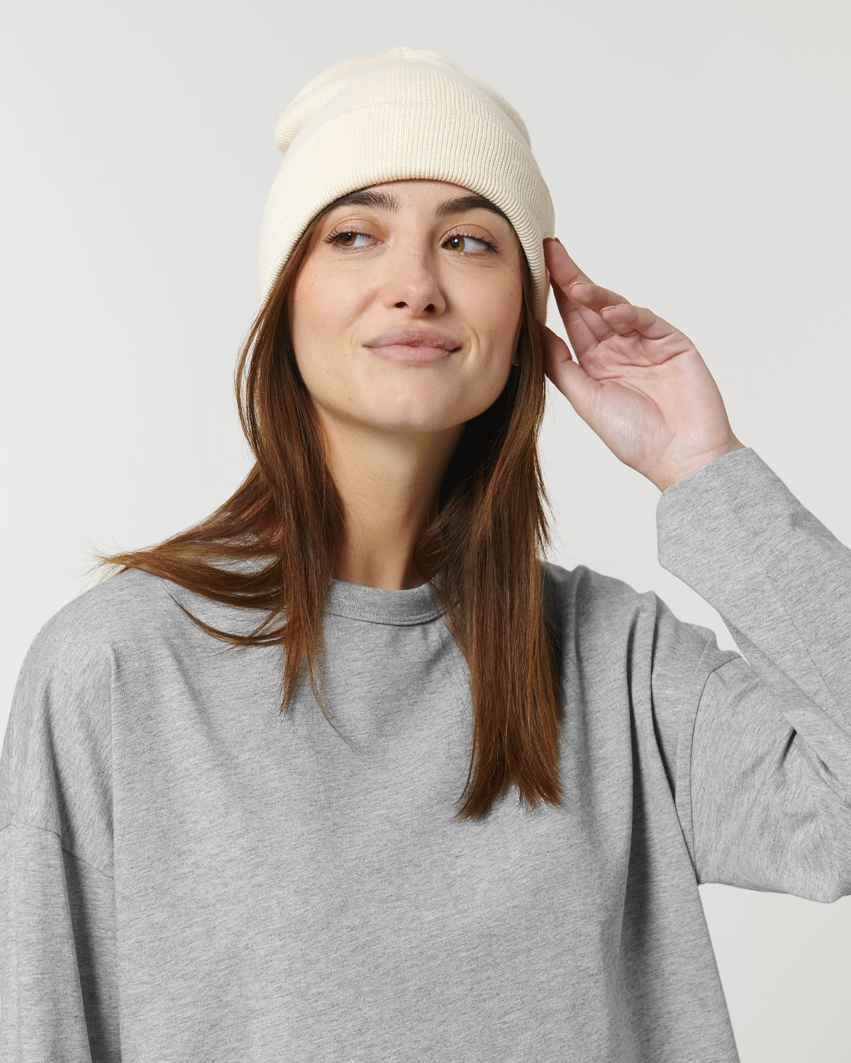 Rib Beanie BIO Stanley Stella - Natural