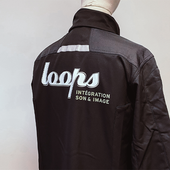 Veste personnalisée pour LOOPS