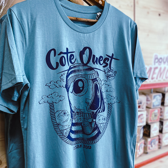 Elise Olivier - t shirt personnalisé pour enfant en sérigraphie pour le concept store