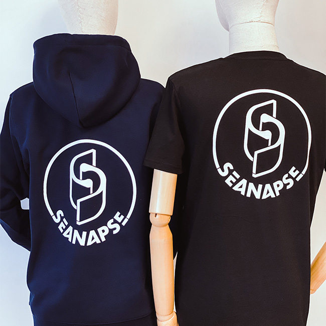Seanaps - Sweats et tee-shirts sérigraphiés pour le merchandising du festival