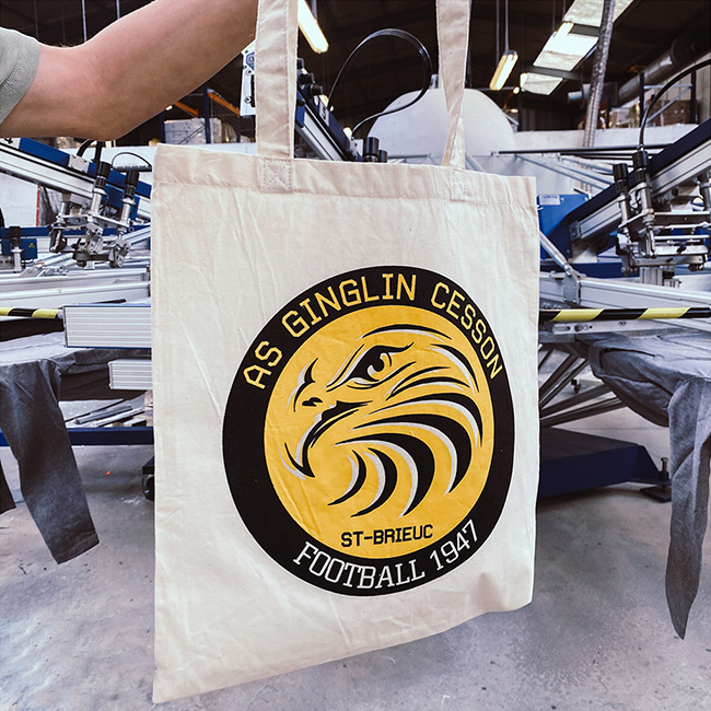 AS Ginglin Cesson - Totebag personnalisé