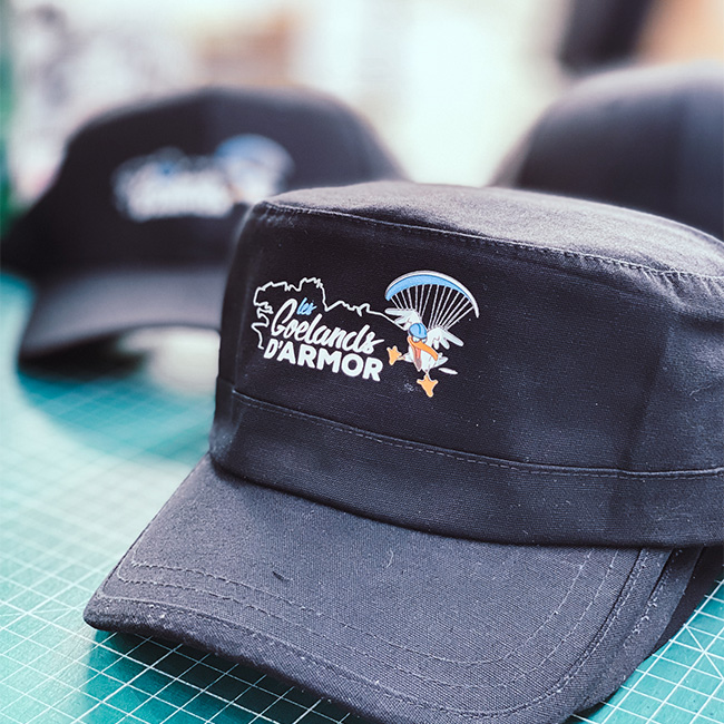 Les Goelands d'Armor - Casquette personnalisée en flex