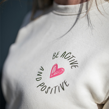 Sweat natural raw col rond camille CMP
