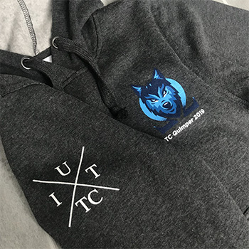 hoodie étudiant personnalisé
