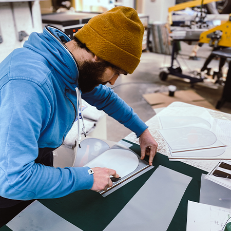 Impression textile en dft