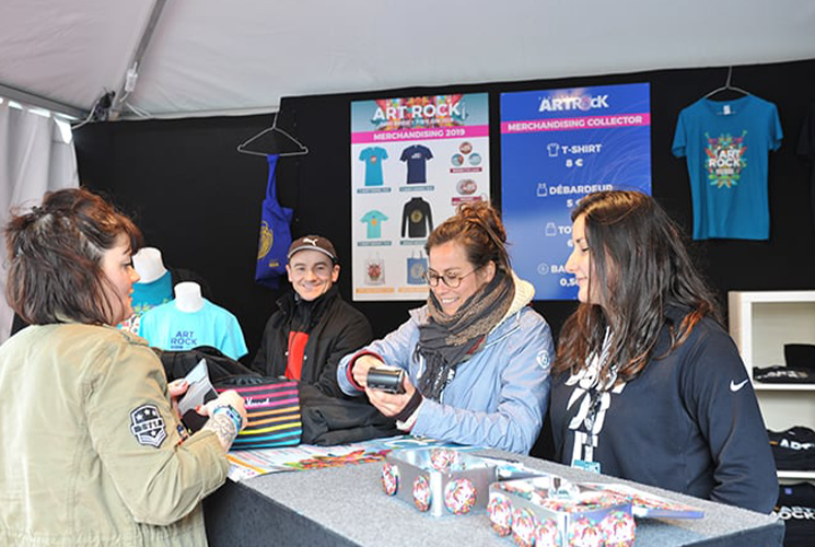 Le merchandising pour son festival
