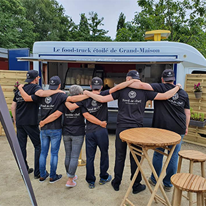 Tenues personnalisés pour les équipes du food truck FOOD de CHEF
