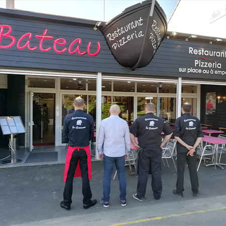 vêtement de restauration à personnaliser