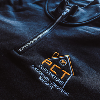 PCT Couverture, sweat personnalisé