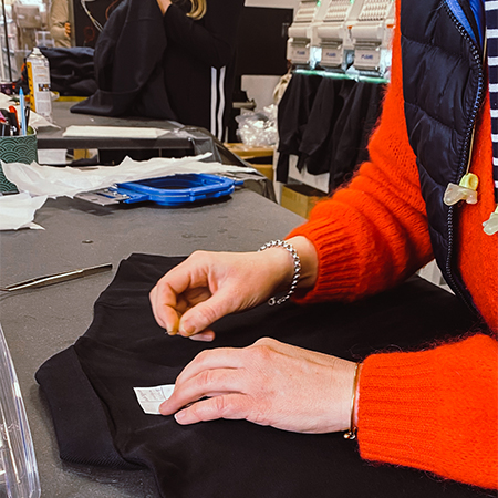 Polo brodée pour Aasgard, entreprise de Groupe Valéor