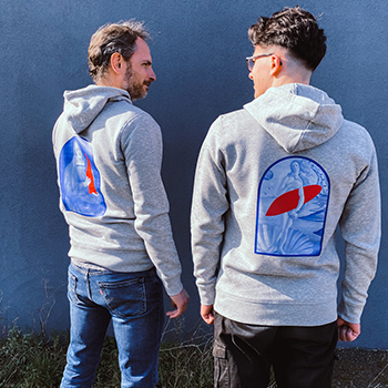 Sweats personnalisés en DTF pour le restaurant Le Petit Saint Michel