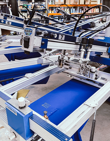 Carrousel impression textile en sérigraphie