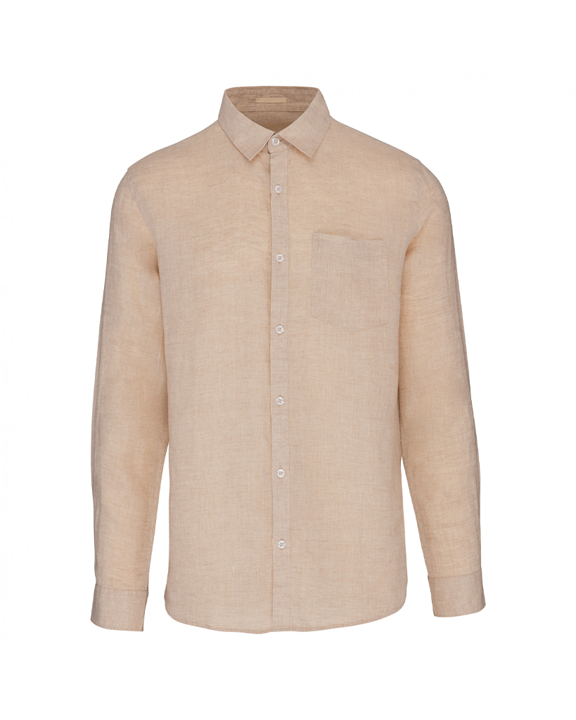 Chemise en lin homme NS504 Native Spirit - Linen