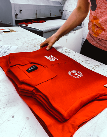 Textile de golf personnalisé