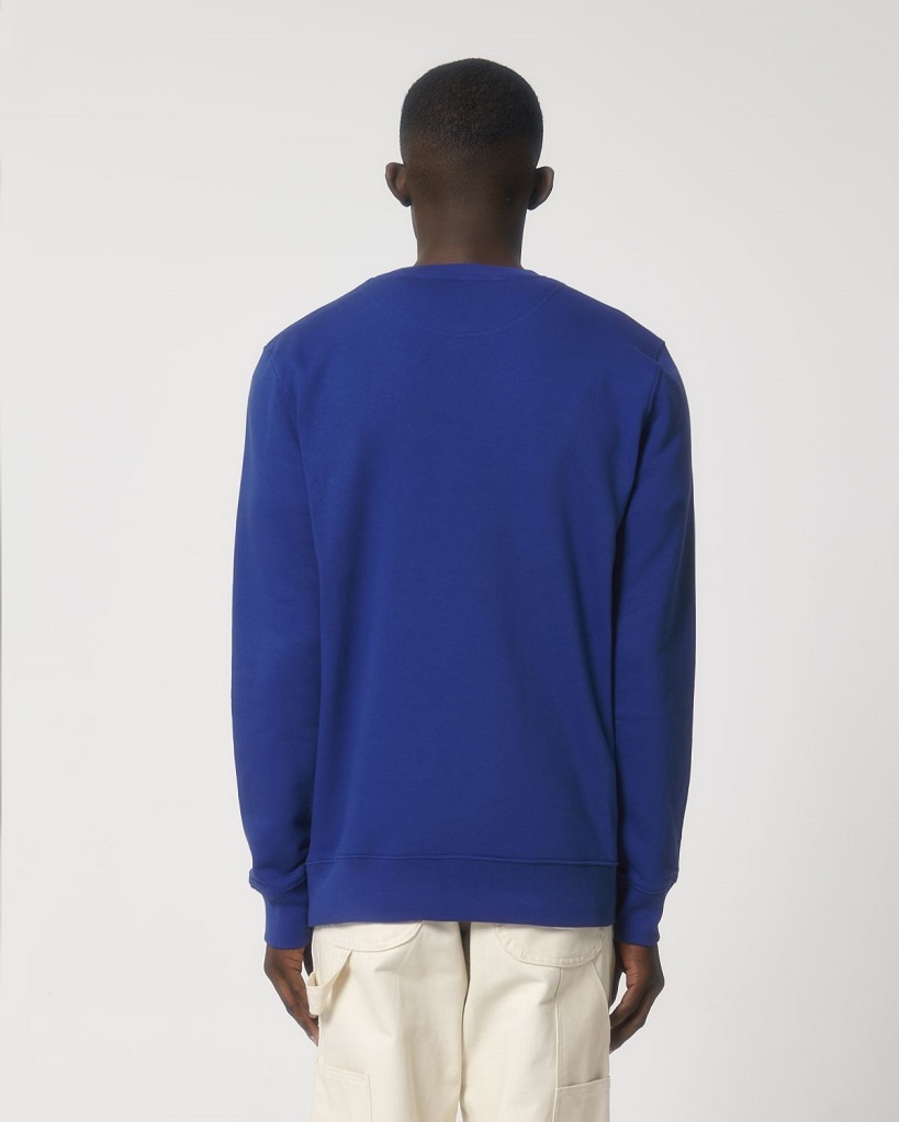 Sweat col rond Changer mixte BIO Stanley Stella - WORKER BLUE