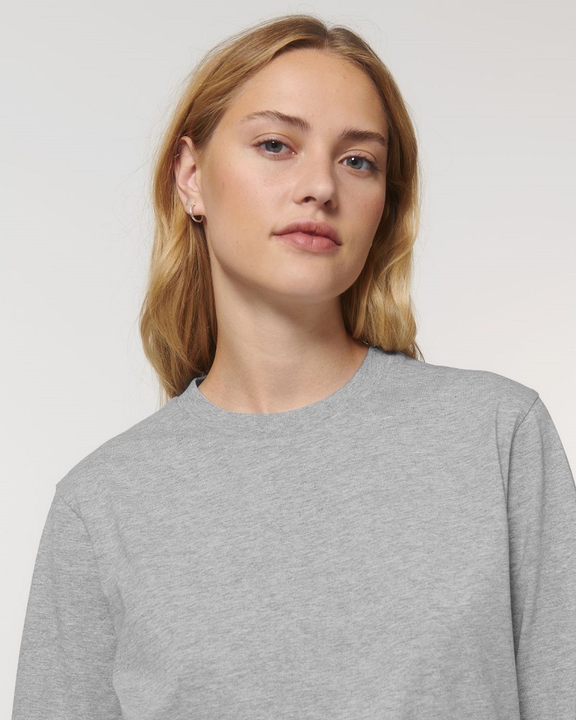 Tee-shirt Shifts Dry BIO mixte Stanley Stella - HEATHER GREY