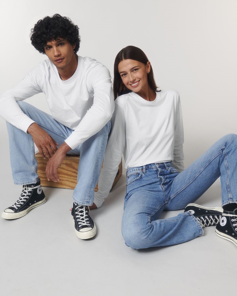 Tee-shirt Shifts Dry BIO mixte Stanley Stella - WHITE